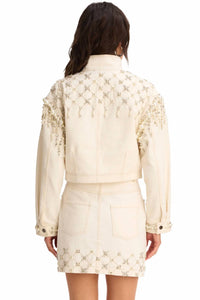 Allison New York - Women's Rhinestone Jacket