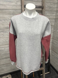 Wanakome - Honor Color Block Long Sleeve Shirt