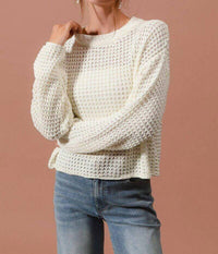 So Me - Christi Crochet Sweater