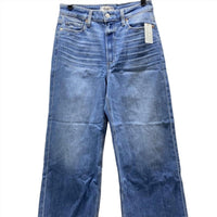 Paige - Women’s Anessa Raw Hem Wide-leg Jeans - Petite