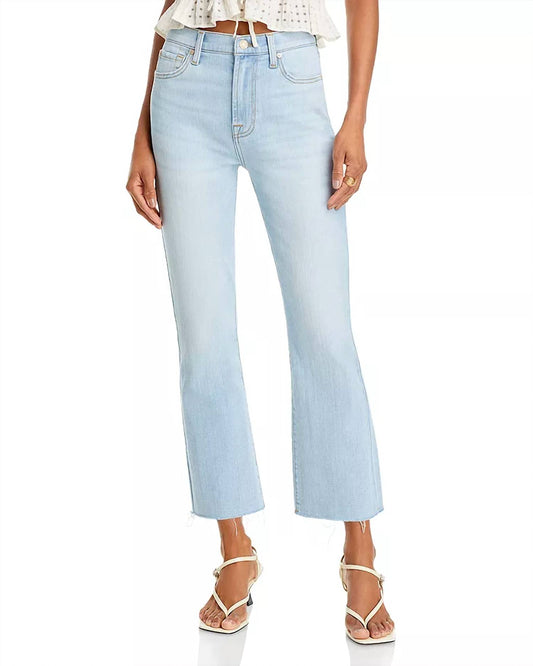 7 For All Mankind - High Waist Slim Kick Jeans