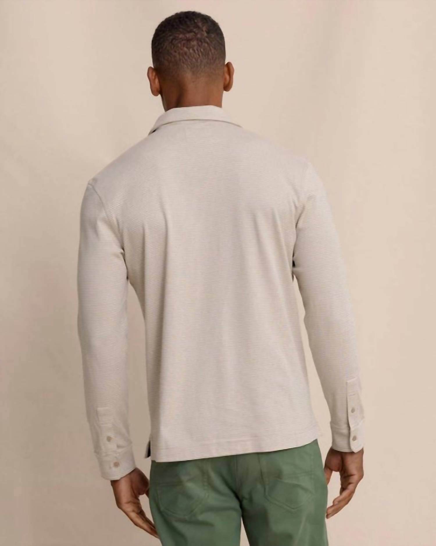 Southern Tide - Sandy Cay Long Sleeve Knit Polo