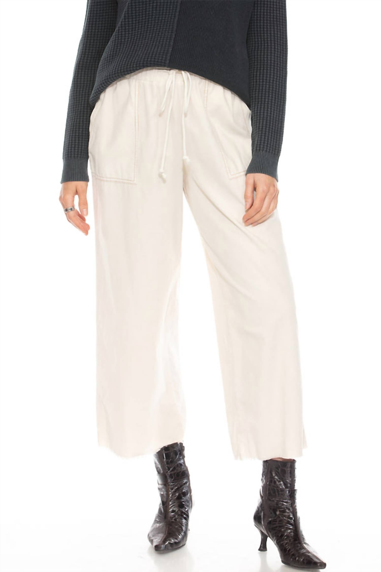 Hello Nite - Ryleigh Ankle Fray Pants
