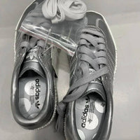 adidas Women's Originals Samba Rose Low Top Comfort Sneaker in silver - women's sneaker - alternate view