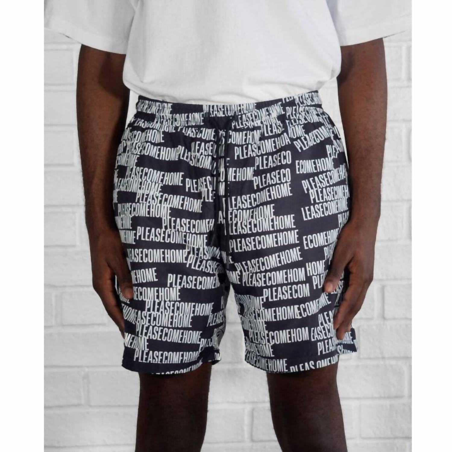 Please Come Home - Men's Please Come Home Scatter Logo Short