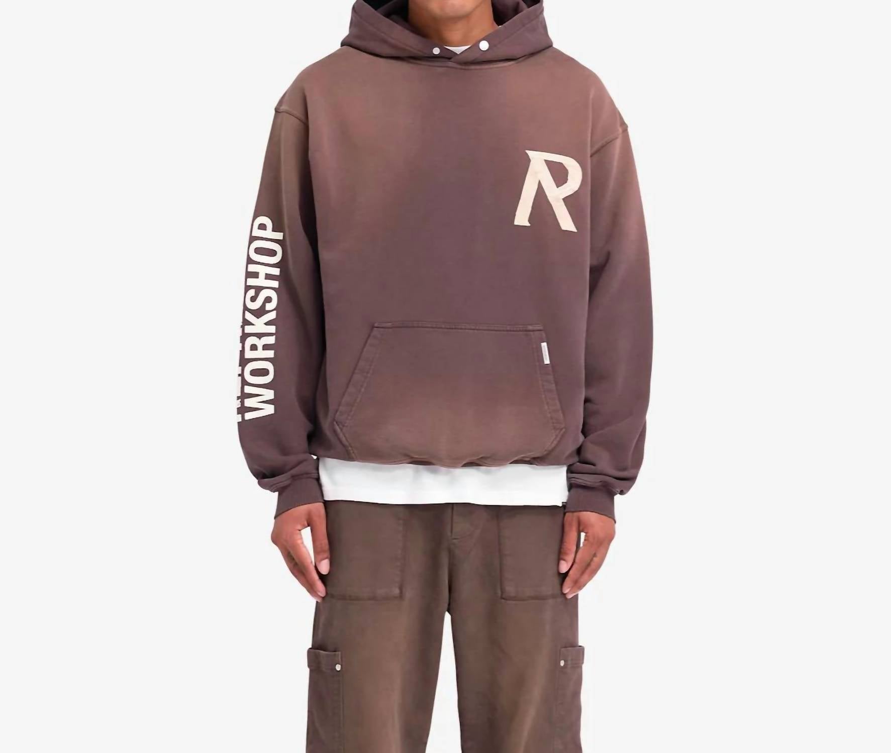 Represent - Masking Tape Initial Hoodie