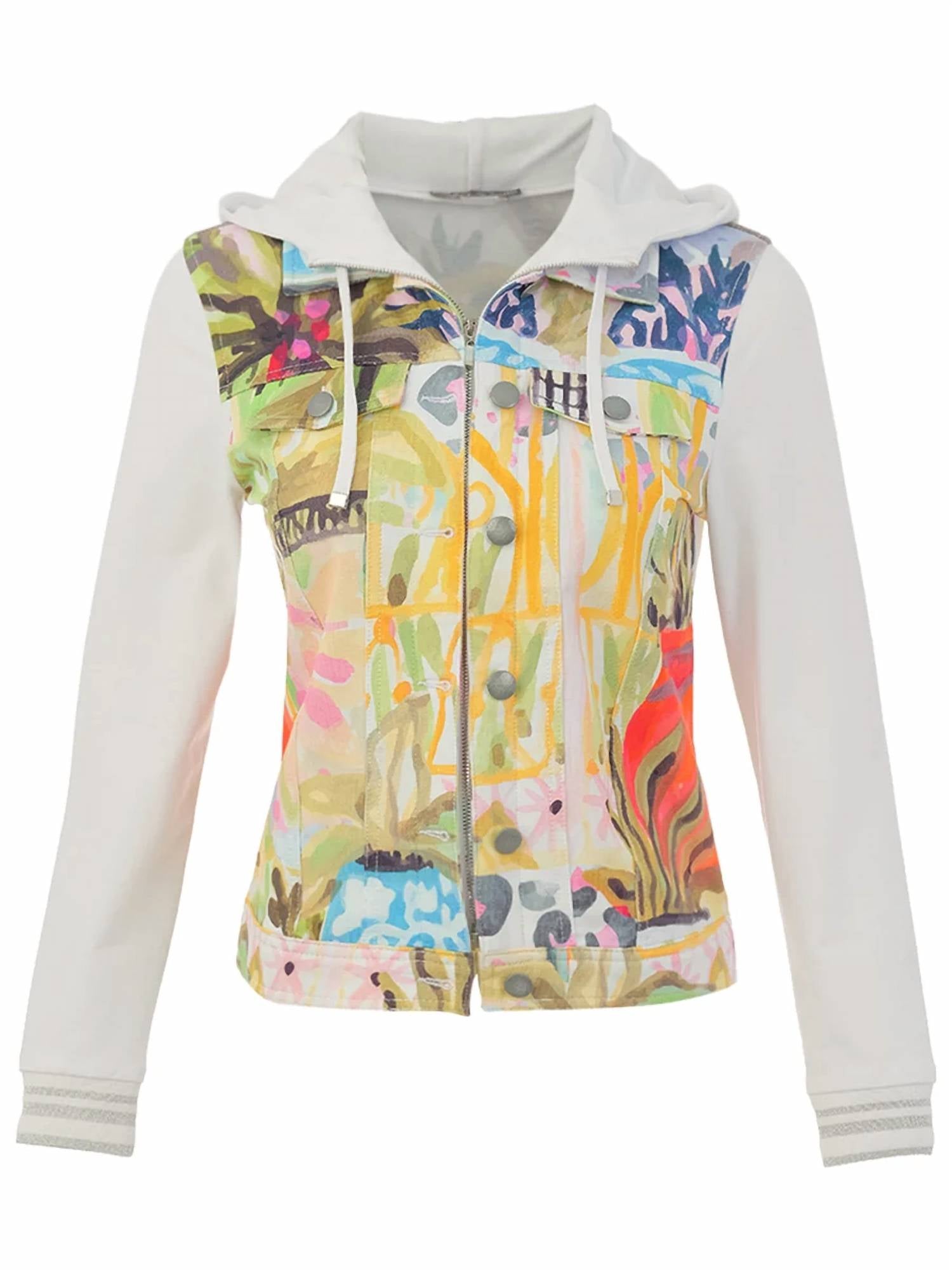 Dolcezza - Women's Print Hooded Jacket