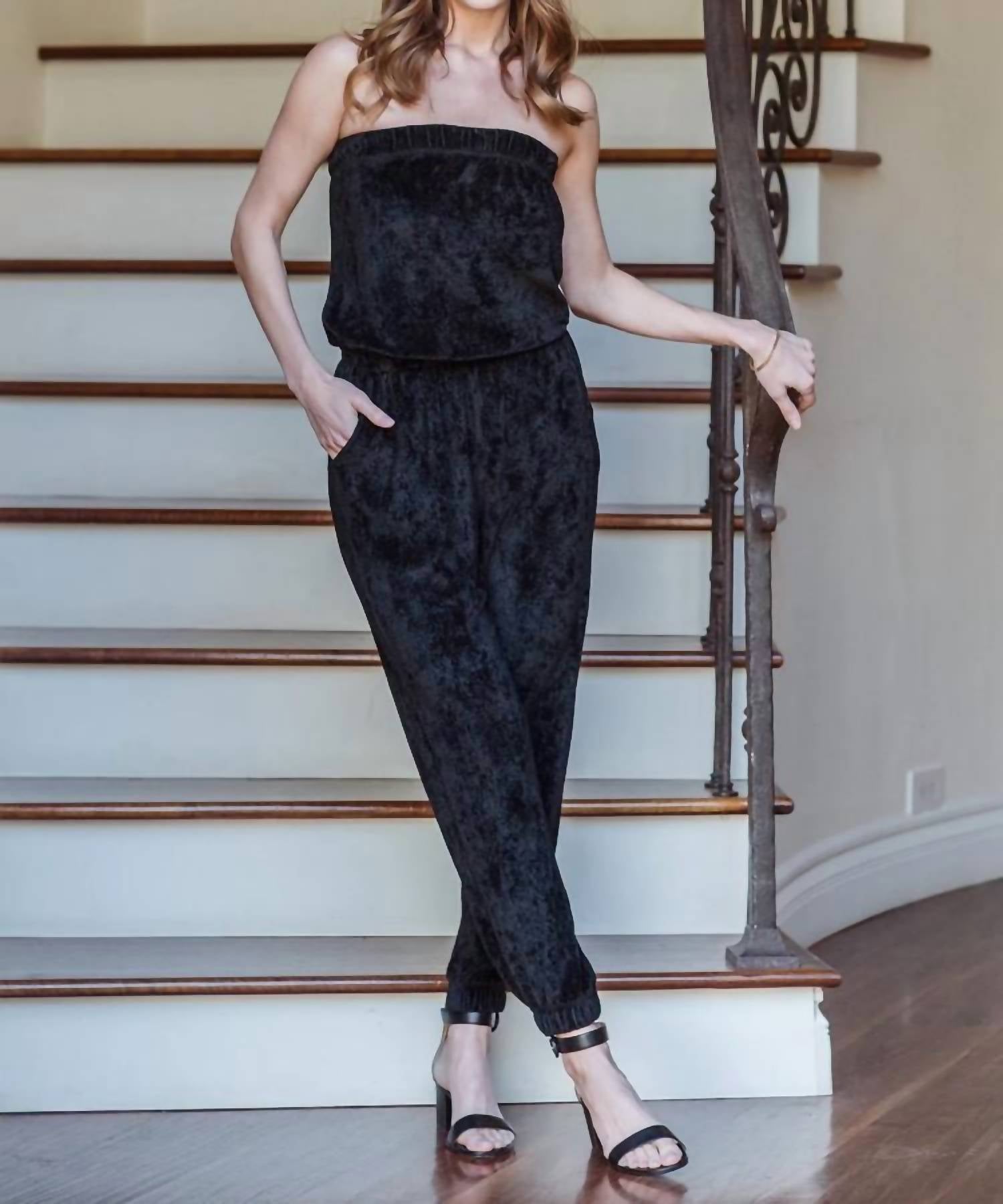 Strapless Jumpsuit