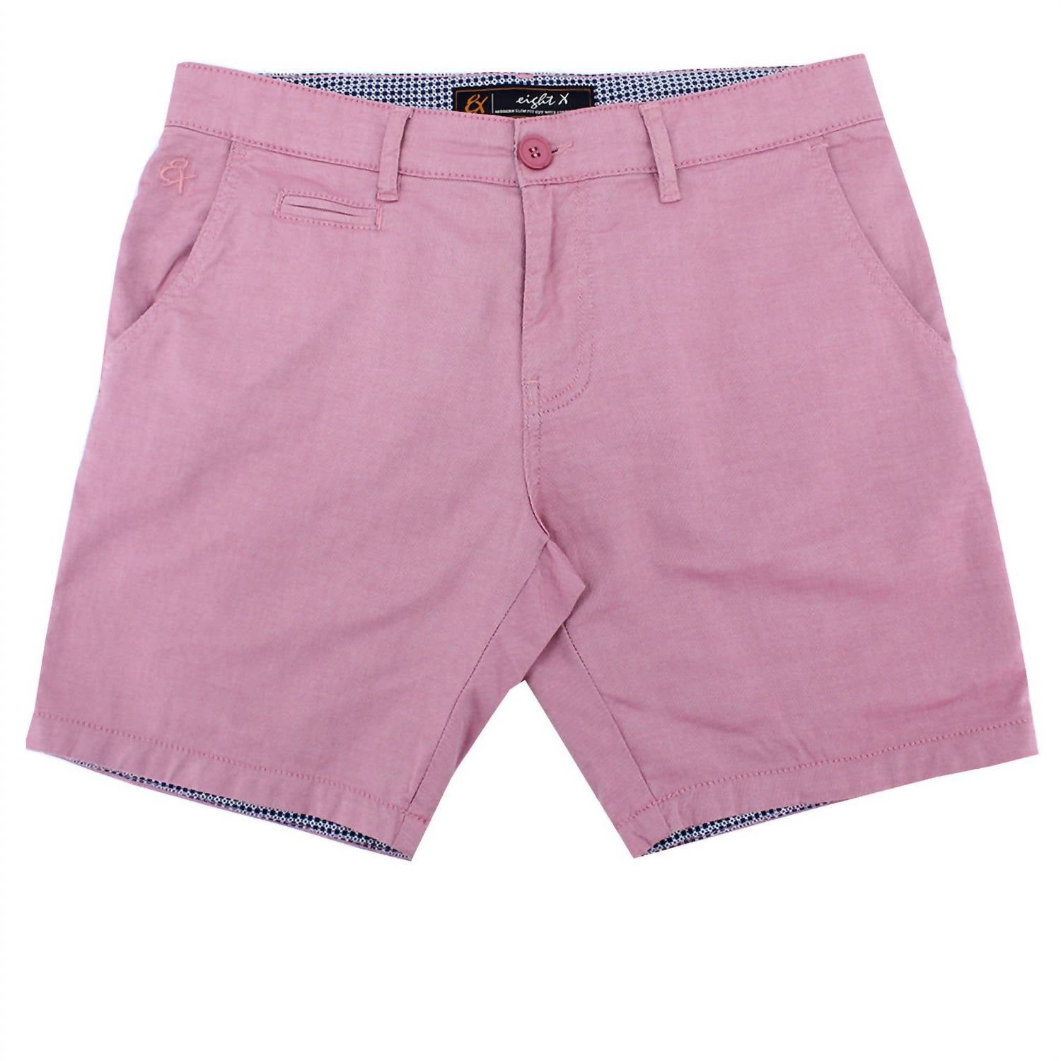 Eight X - Men's Slim Fit Textured Shorts