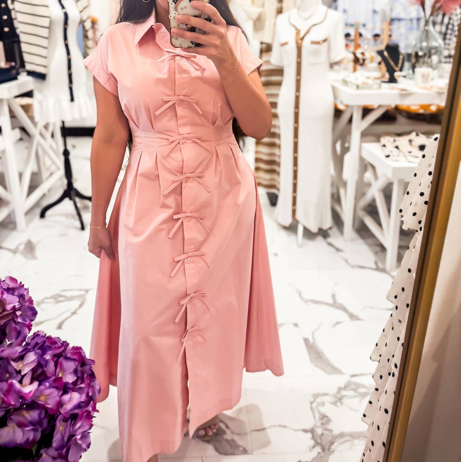 Zoe And Claire - Take A Bow Midi Dress