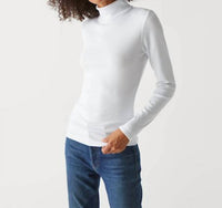 Michael Stars - Beck Ruched Turtleneck Sweater