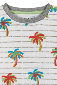 Andy & Evan - Kids' Palm Print T-shirt