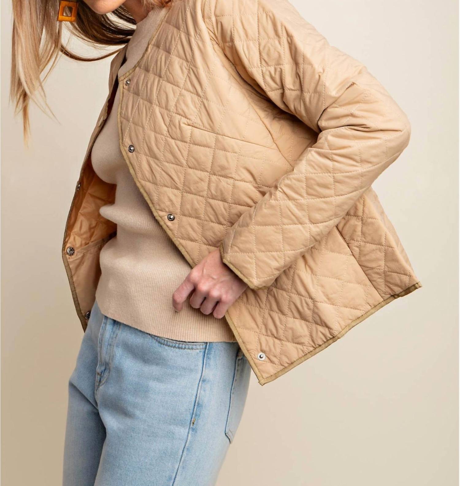 Kori - Gia Quilted Liner Jacket