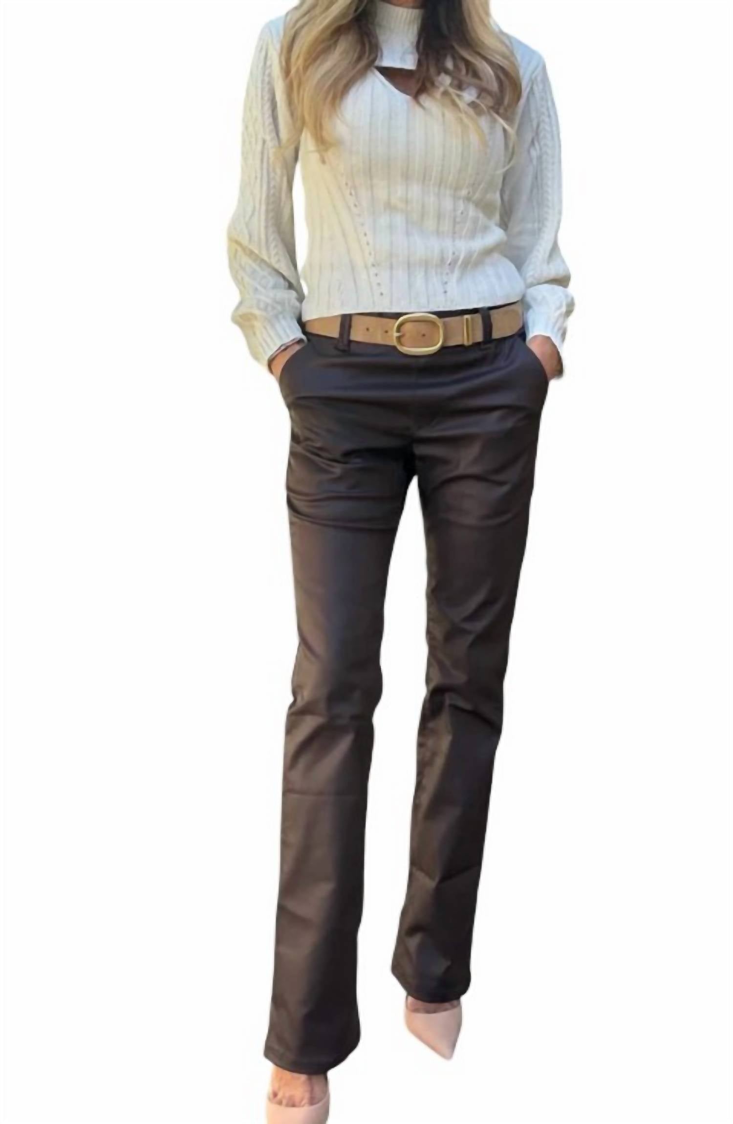 Bevy Flog - Nansi Boot Leg Pants