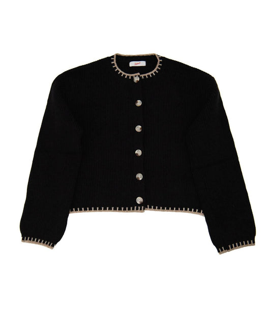 8Apart - Reed Stitch Collar Cardigan