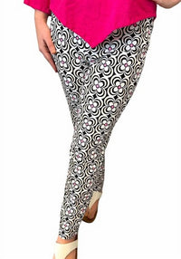 Lulu-B - Pull On Flower Pant