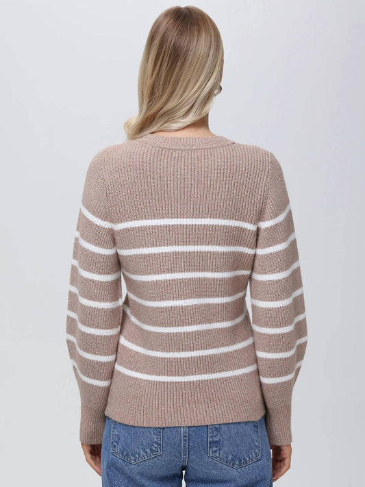 525 America - Josie Striped Cardigan