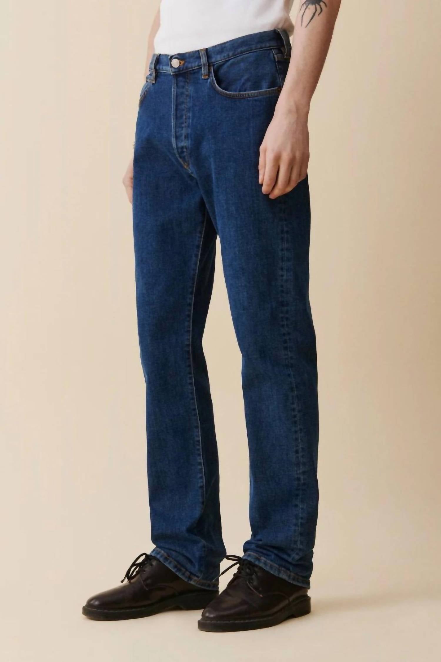 Jeanerica - Casual Straight Leg Jeans
