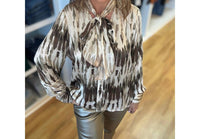 Jade - Tie Long Sleeve Shirt