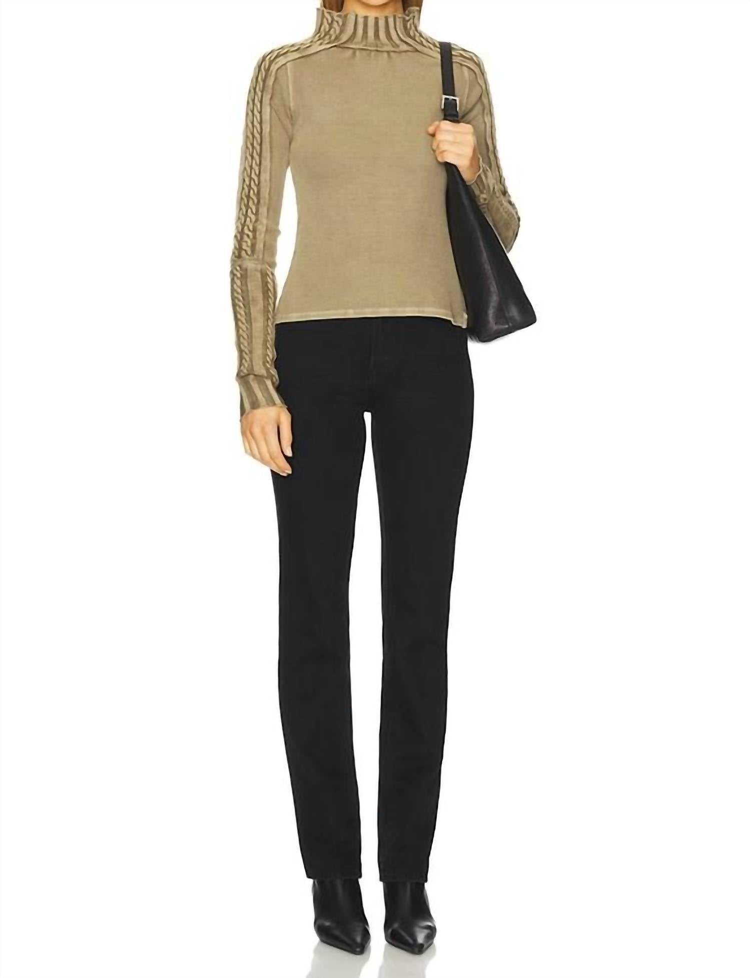 Free People Breezy Swift Top in fossil dune 1 - women's sweater - view 4