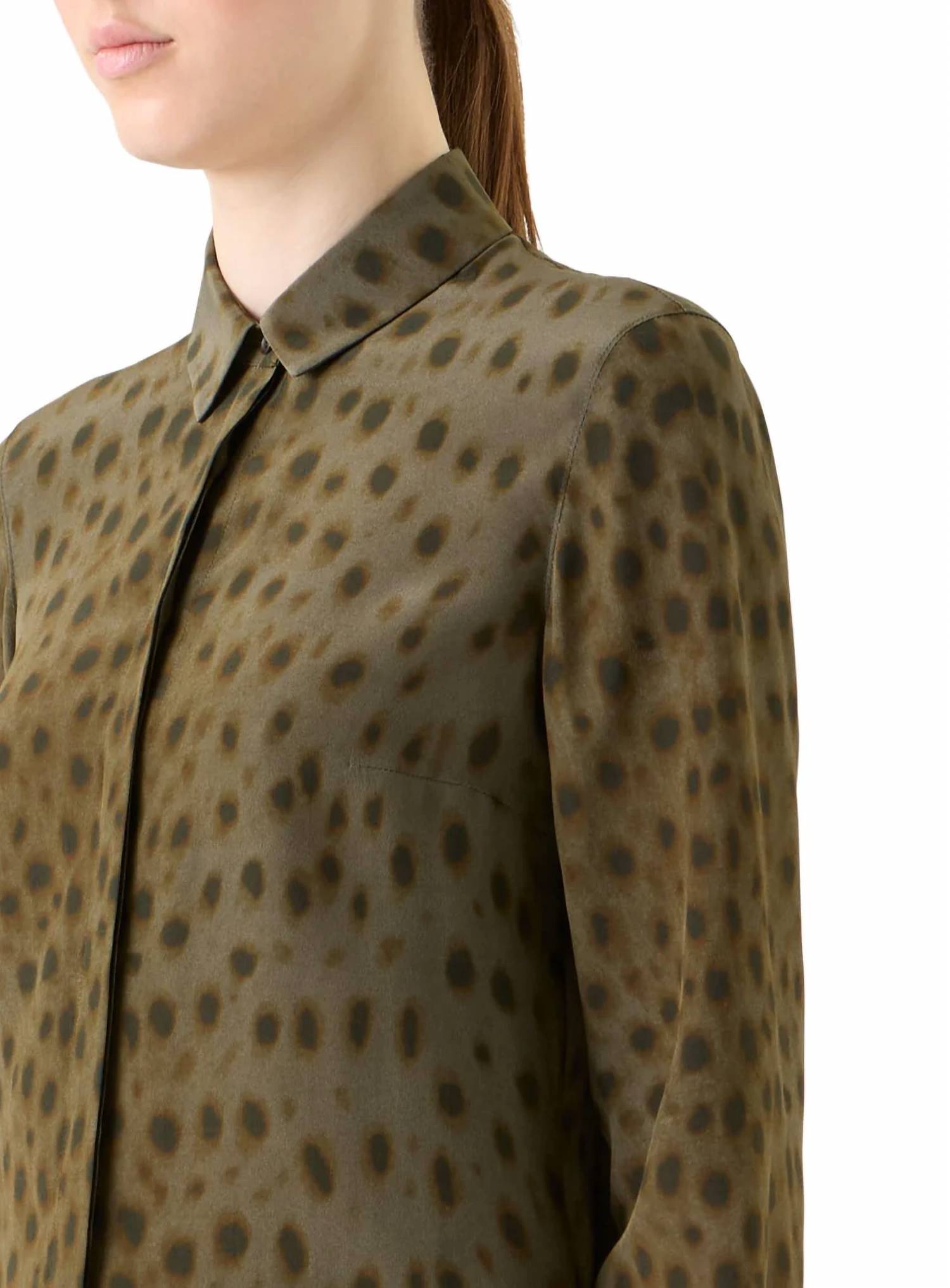 Akris Punto - Leopard Print Blouse
