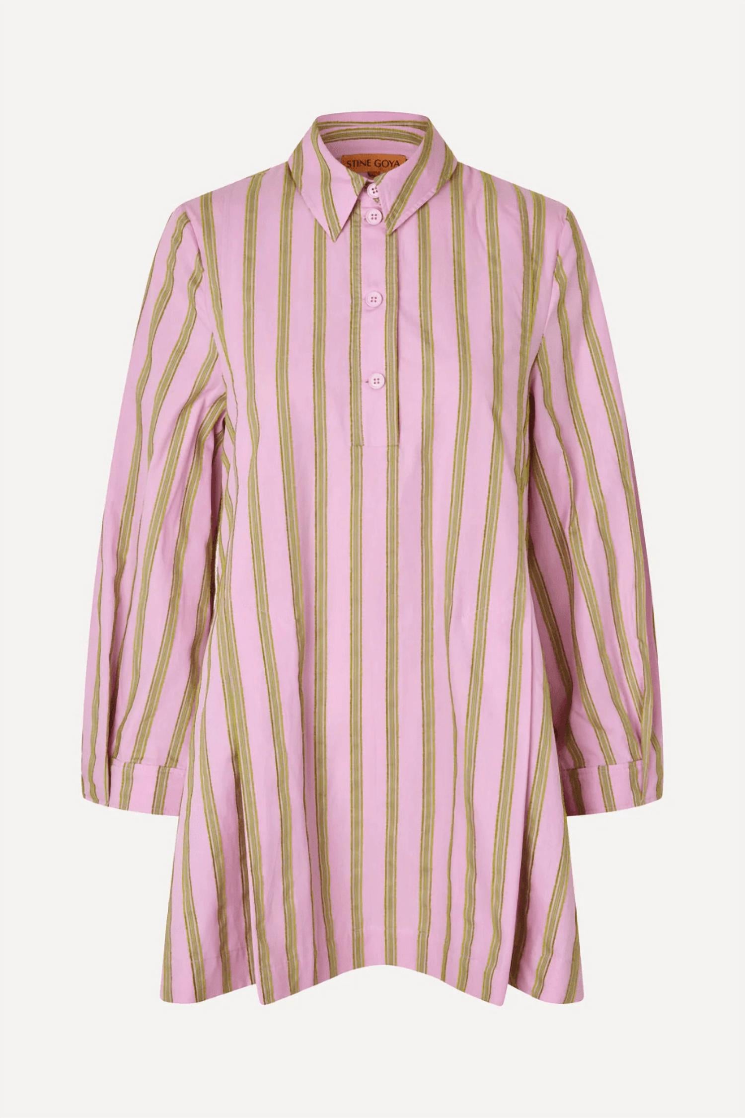 Stine Goya - Tuck Sleeve Tunic Dress