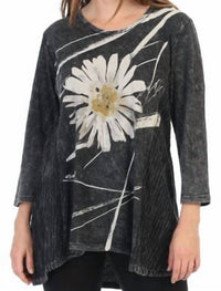 Jess & Jane - Chit Chat Wave Knit Top
