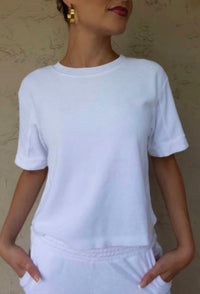 Stateside - Terry Short Sleeve Top