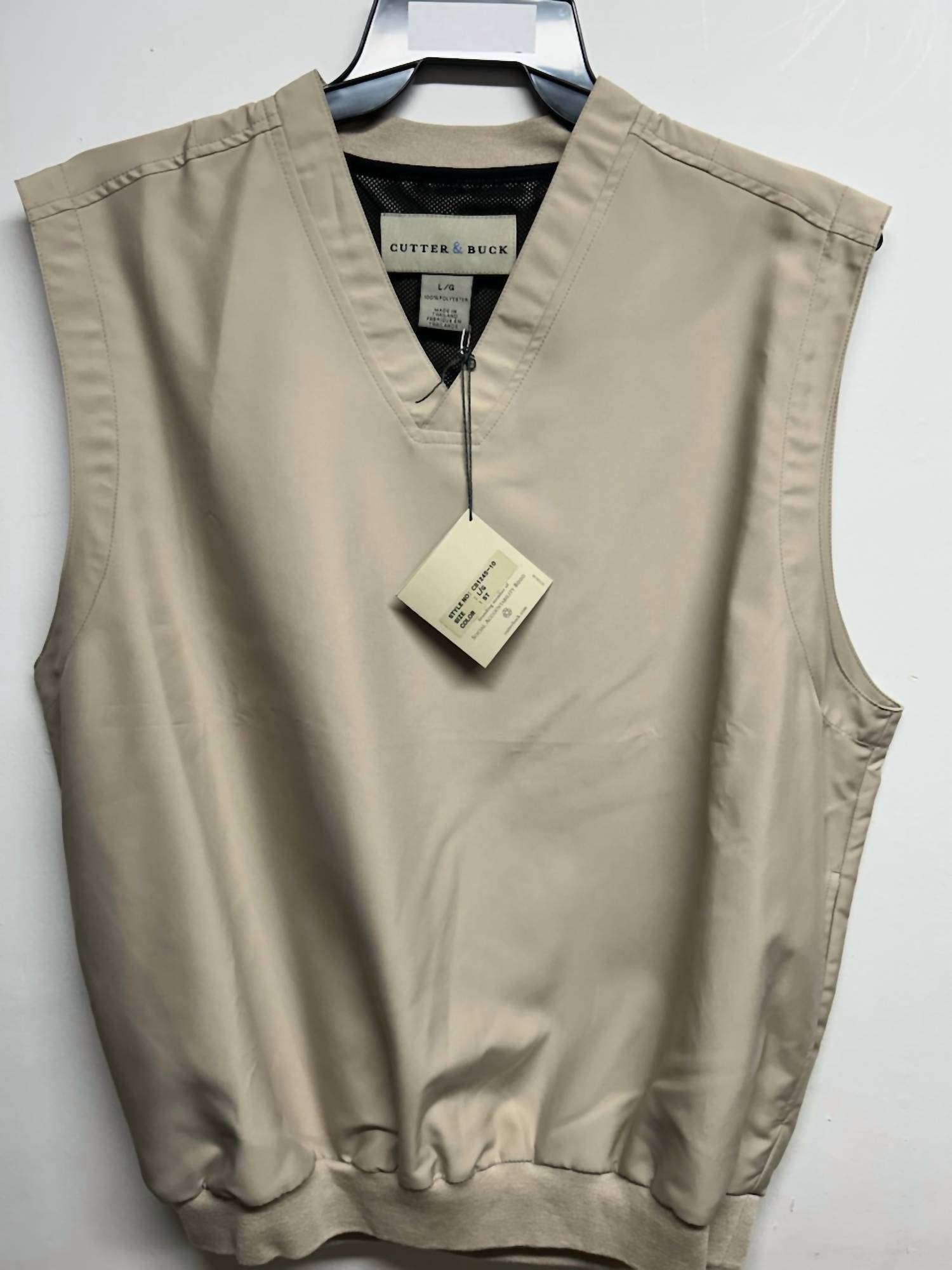 Cutter & Buck - Men's Windbreaker Pullover Vest