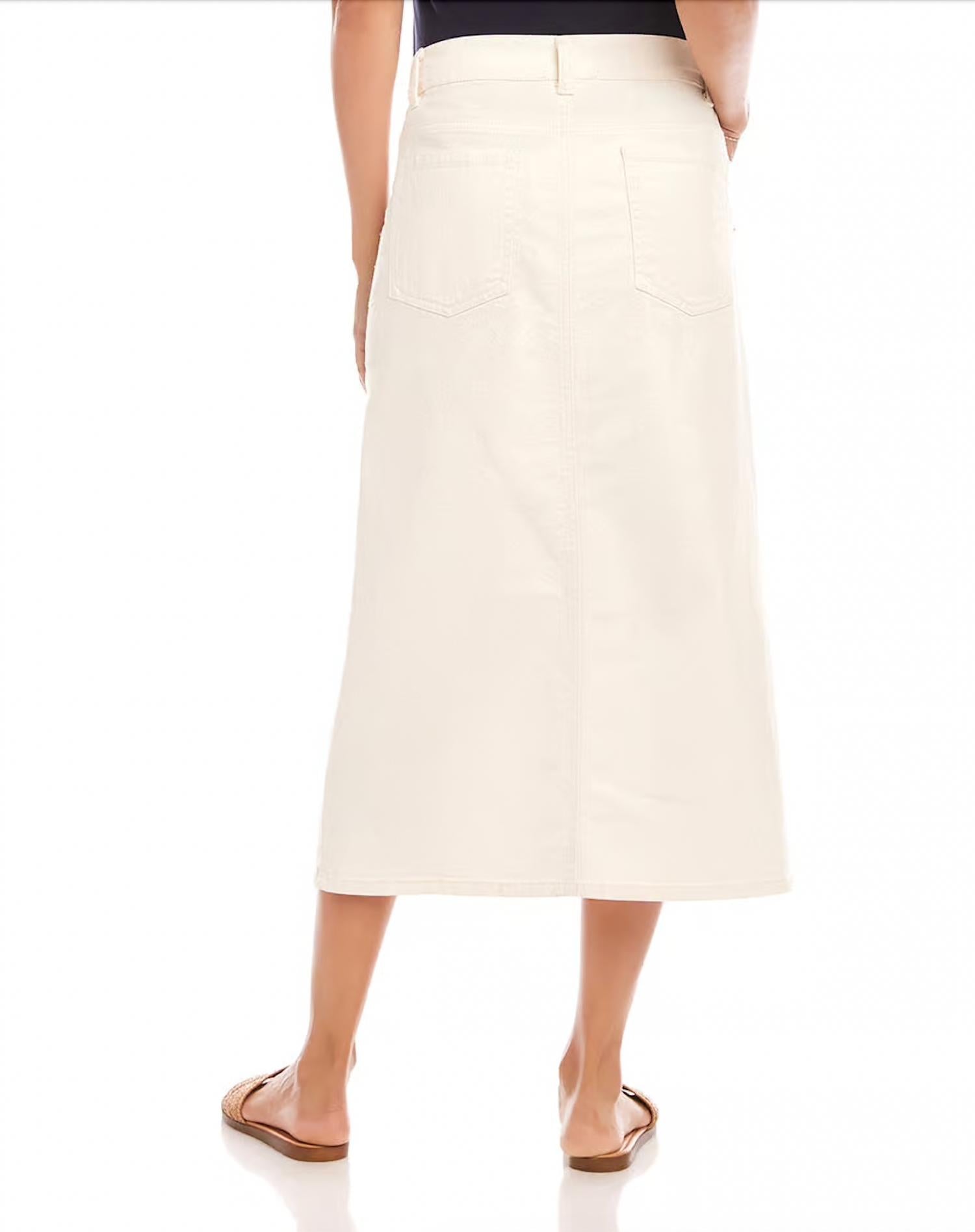 Karen Kane - Denim Midi Skirt