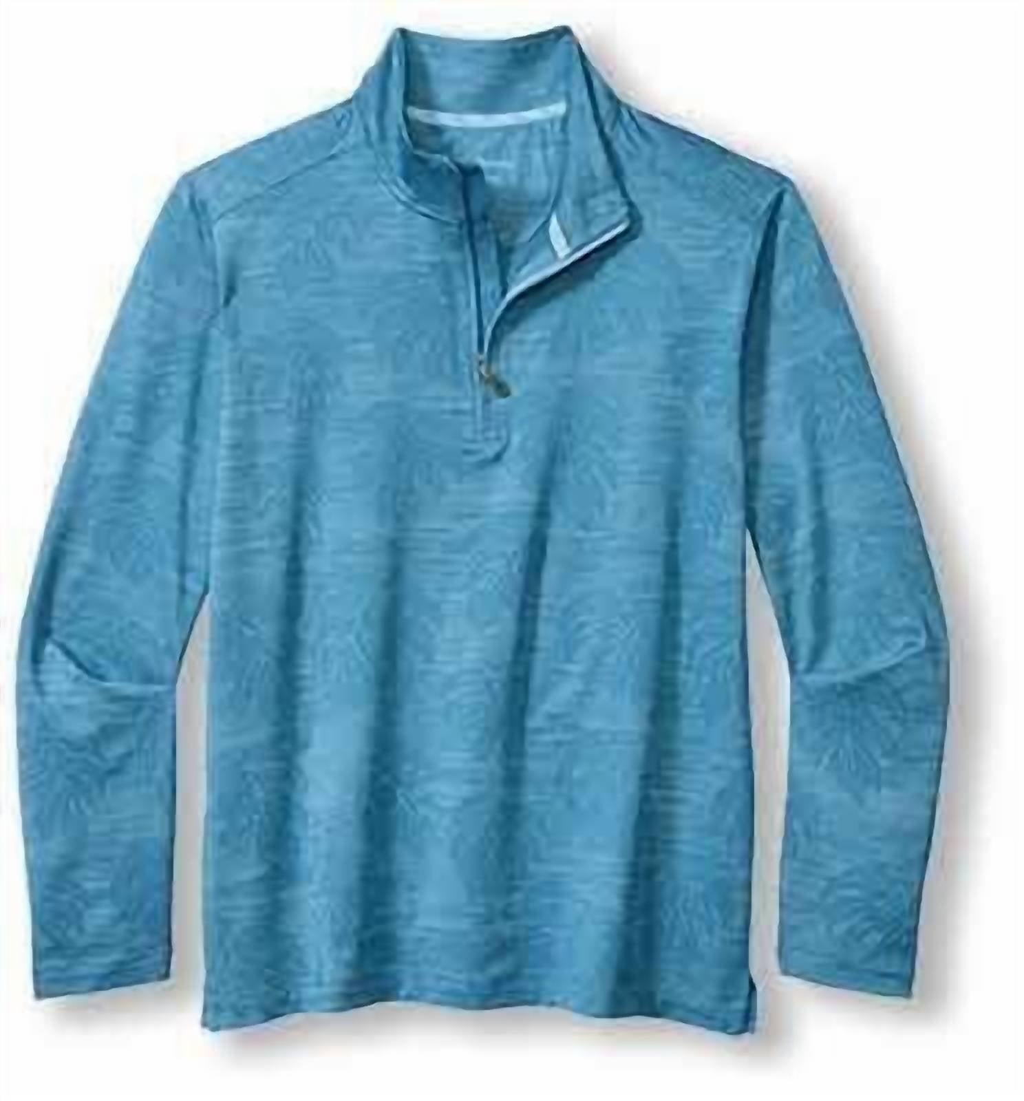 Tommy Bahama - Men's Monstera Fade Half Zip Sweater
