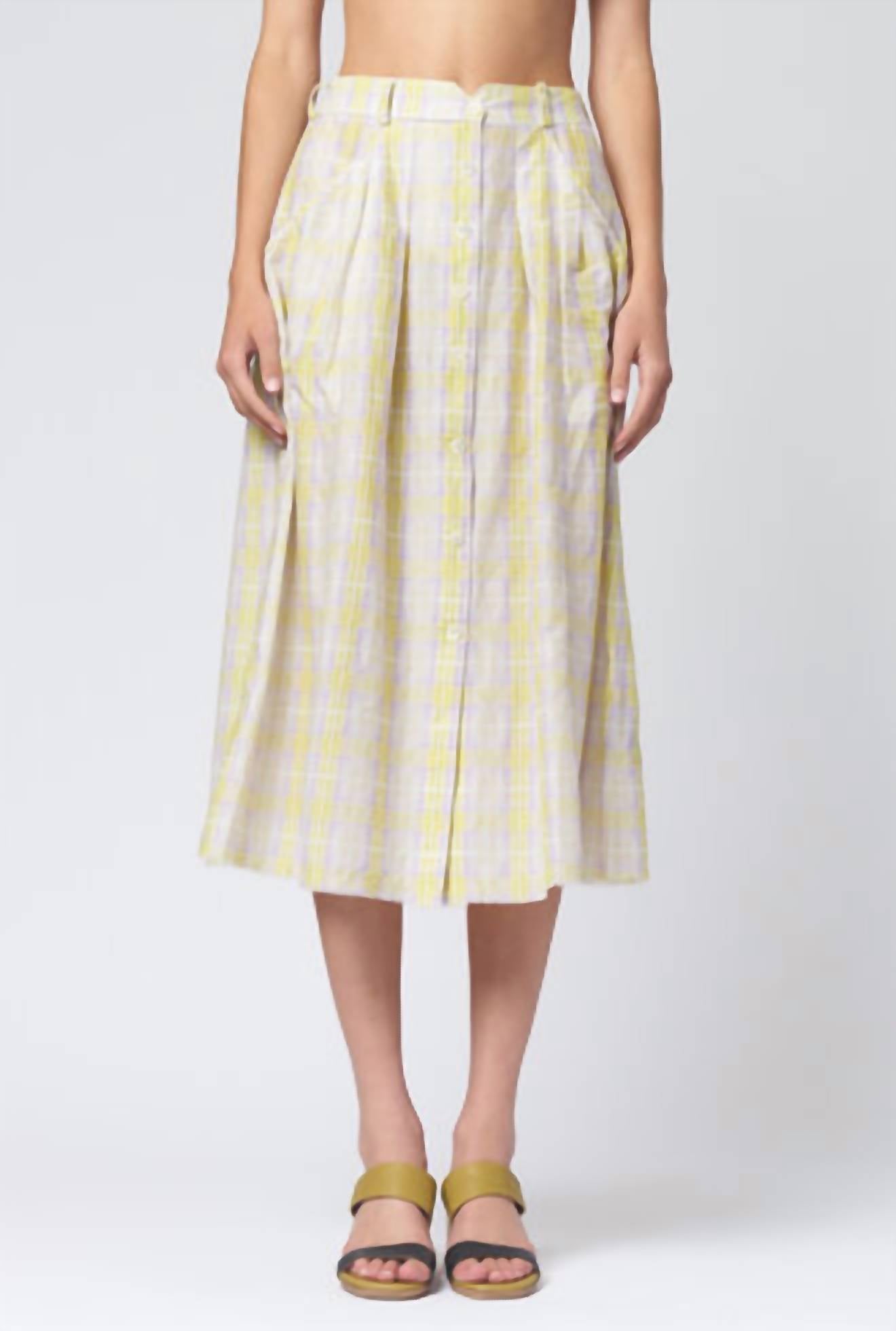 Raquel Allegra - Franklin Skirt