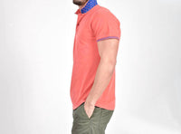 Eight X - Jacquard Polo With Double Sided Print Collar