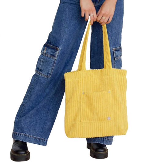 Pretty Simple - SAMMIE CORDUROY TOTE BAG