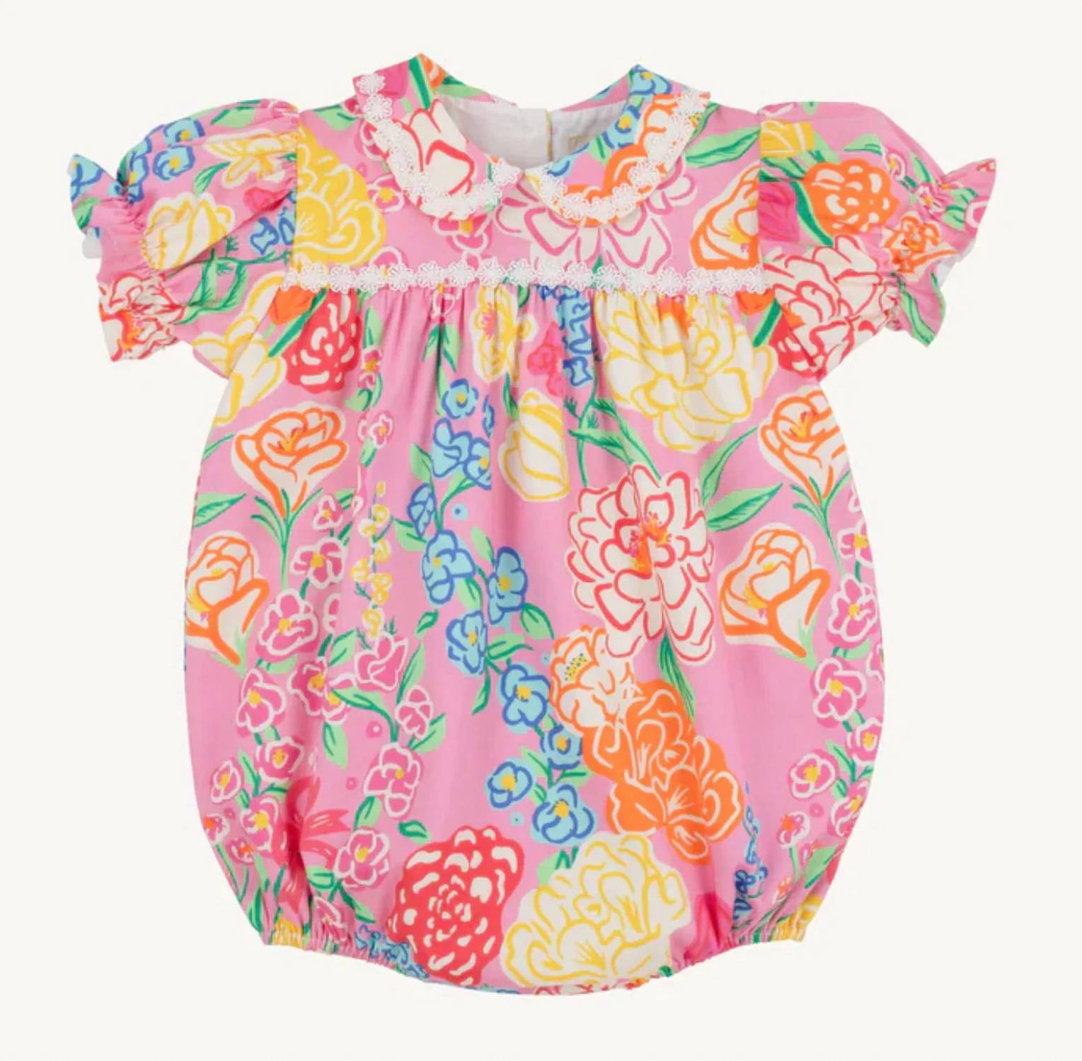 The Beaufort Bonnet Company - Girls' Holly Day Bubble Romper
