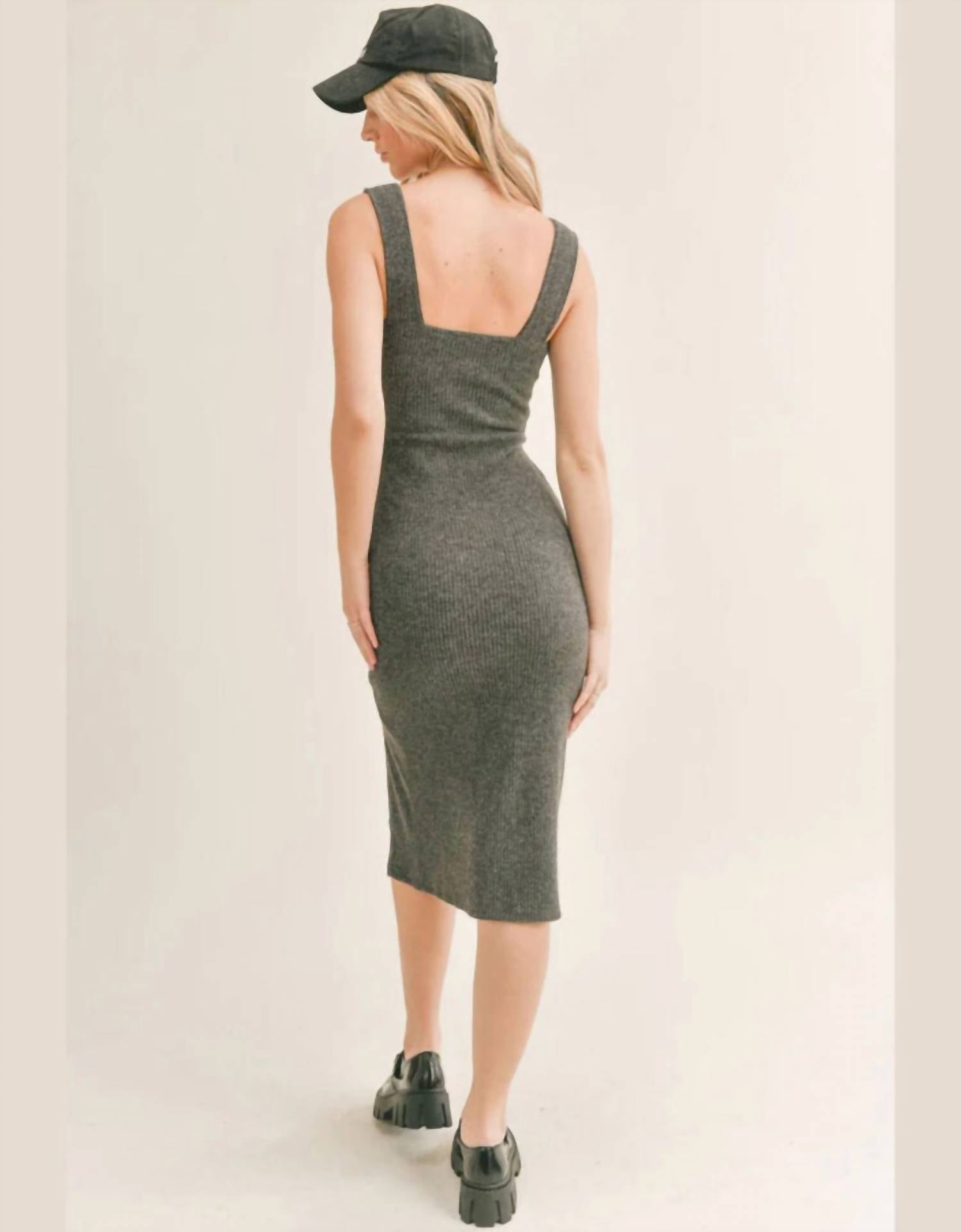 Sage The Label - City Girl Midi Knit Dress