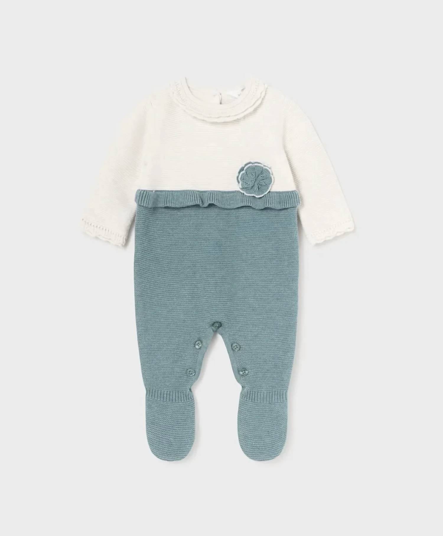 Mayoral - Kids' Knit Flower One Piece