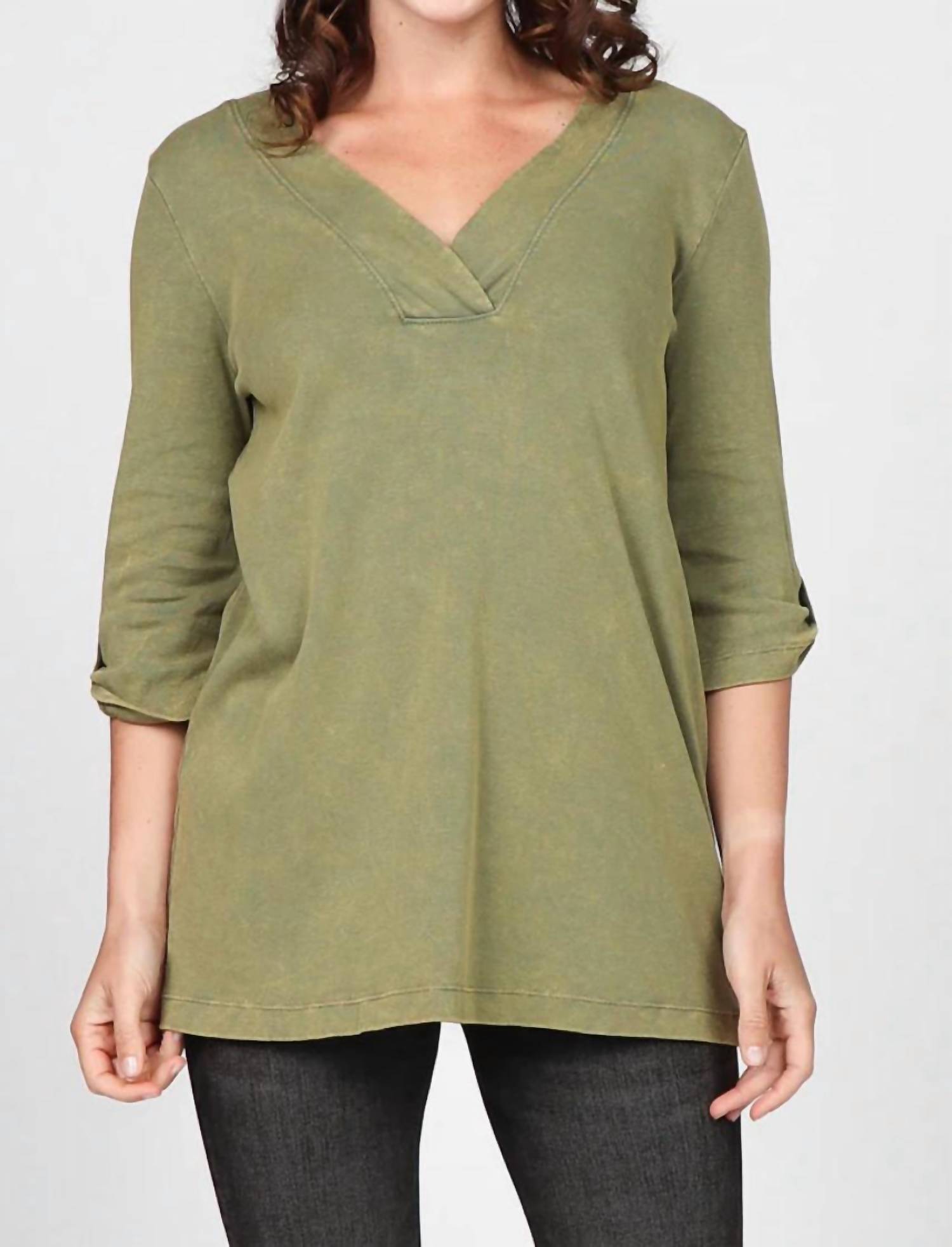 M.Rena - Daily Knit Tunic Top