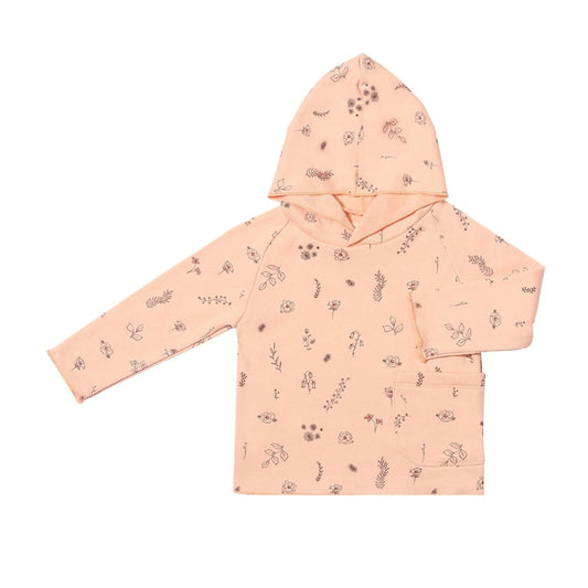 Ettie + H - Girl's Demelza Floral Hooded Top