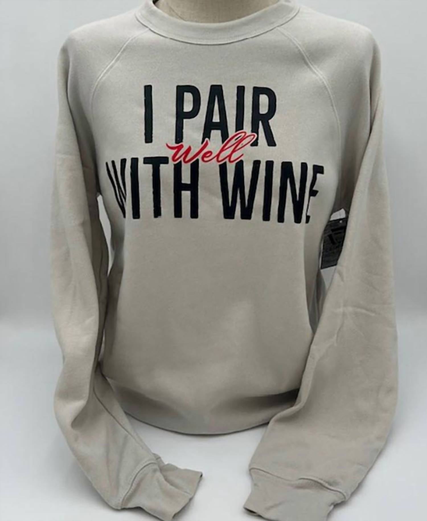 Legend Or Lies - Unisex I Pair With Wine Soft Fit Sweatshirt