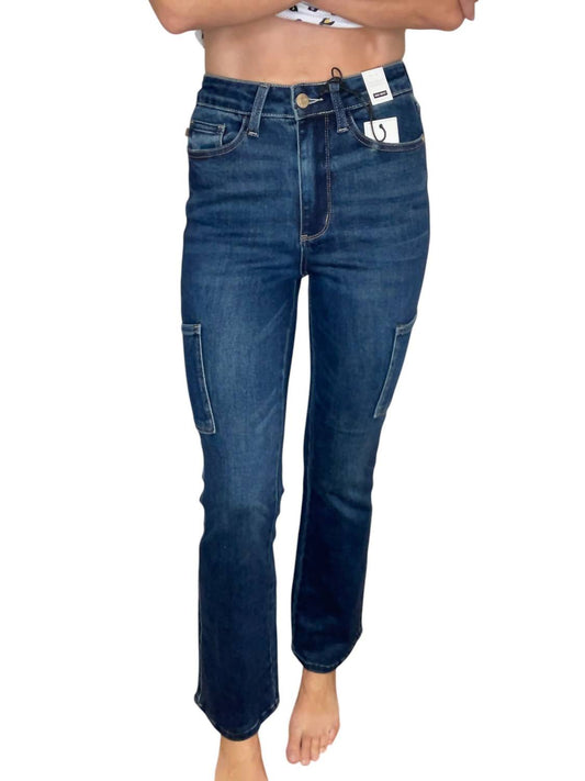 Judy Blue - Bootcut Cargo Denim Jeans