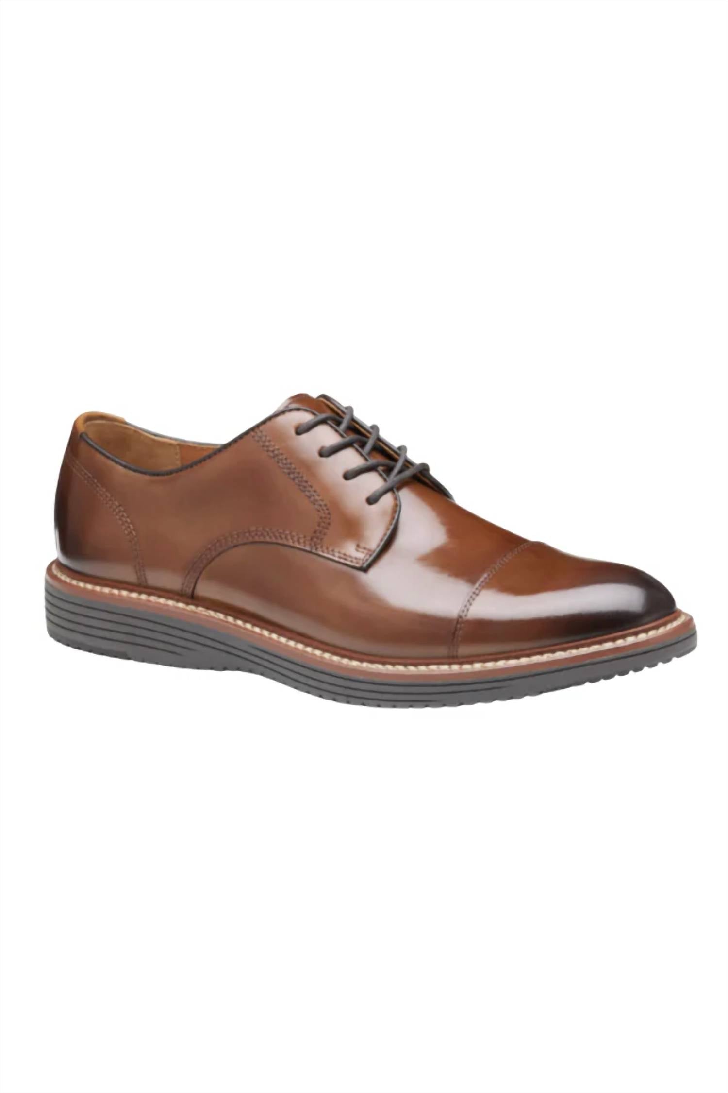 Johnston & Murphy - Men's Upton Cap Toe Dress Shoes