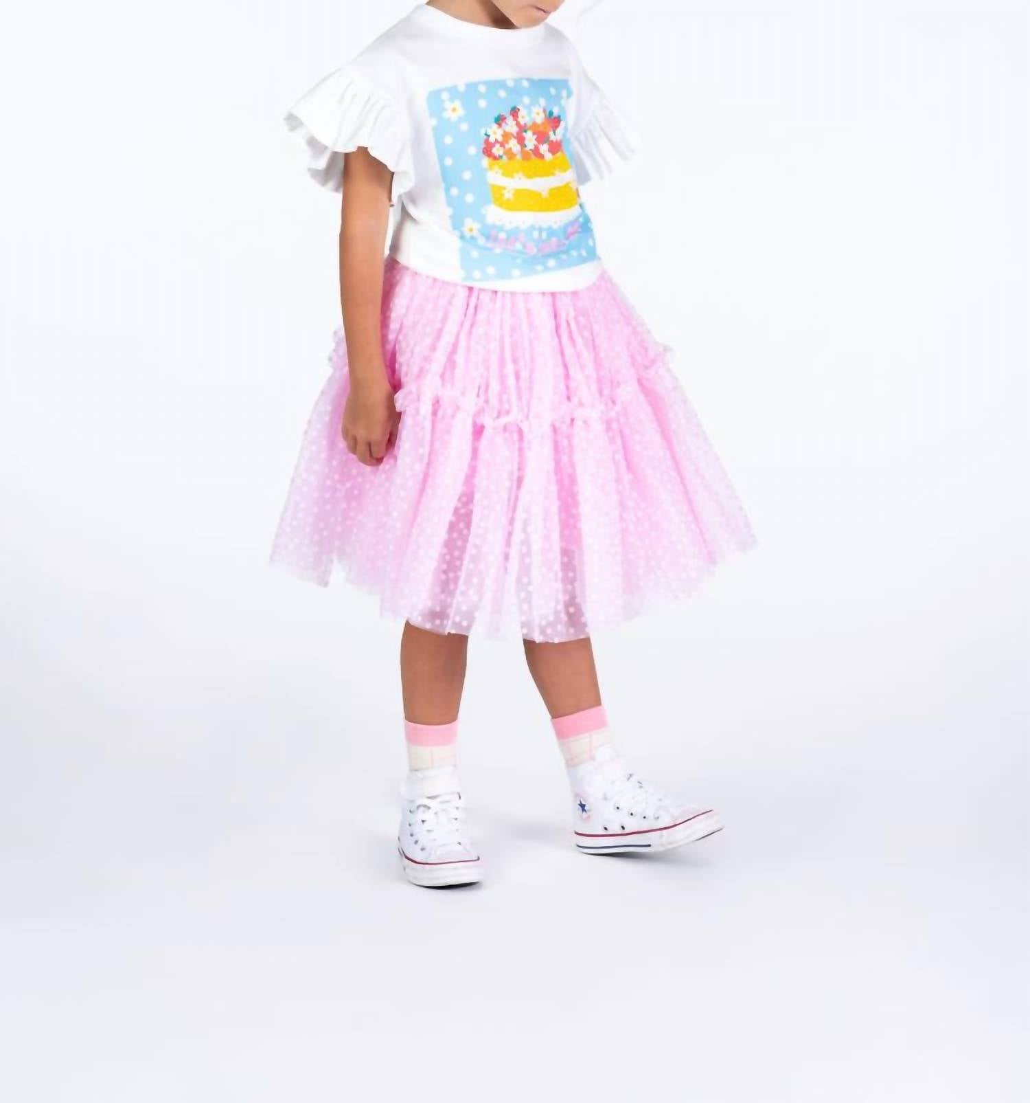 Rock Your Baby - Girl's Polka Dot Tulle Skirt