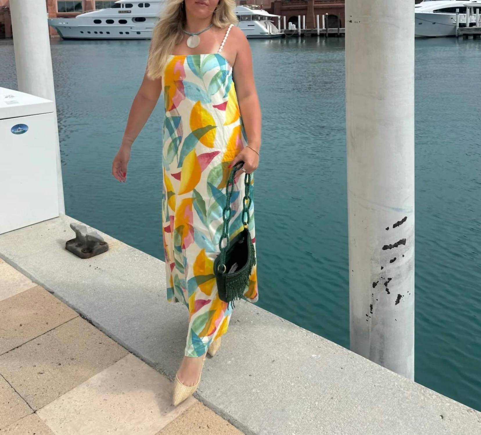 Tcec - Island Palette Maxi Dress