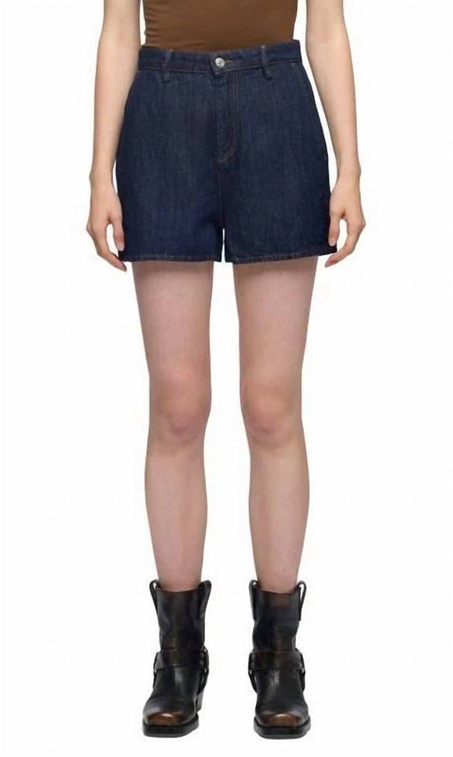 7 For All Mankind - High Waist Trouser Shorts