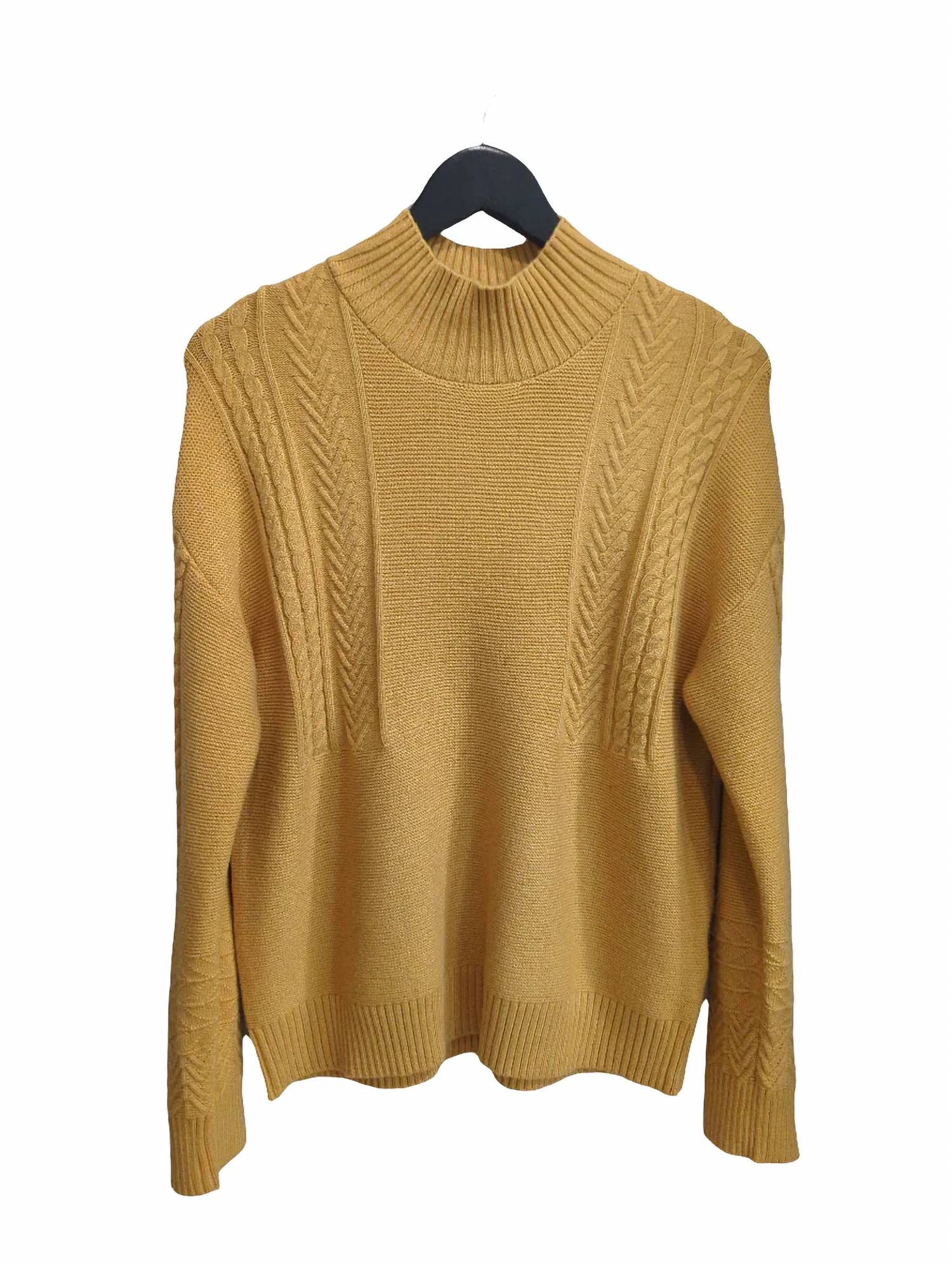 Coco Y Club - Women's Mock Neck Sweater