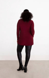 Sympli - Mock Neck Tie Tunic