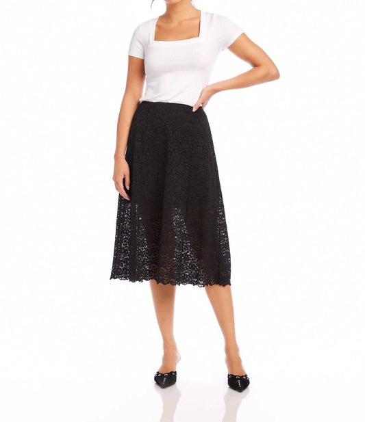 Fifteen Twenty - Millie A-line Midi Skirt