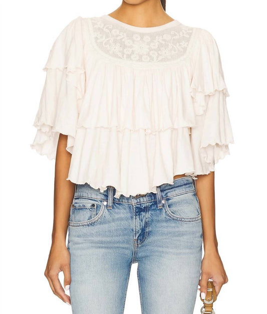 Free People - Rose Party Tee