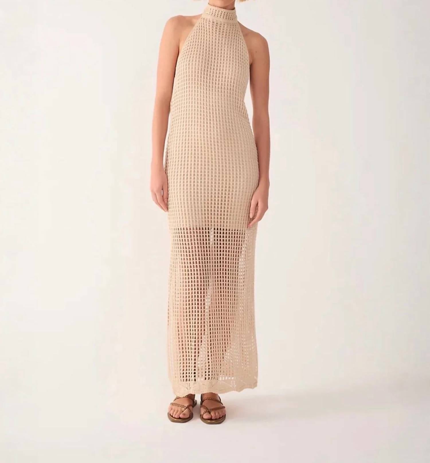 Dress To - Knit Halter Maxi Dress